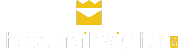 The Best Email Design Hunt 2017